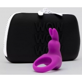 Фиолетовое эрекционное виброкольцо Happy Rabbit Cock Ring Kit - Happy Rabbit - в Таганроге купить с доставкой