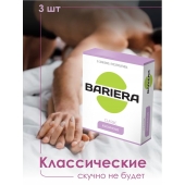 Классические презервативы Bariera Classic - 3 шт. - Bariera - купить с доставкой в Таганроге