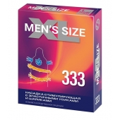 Стимулирующая насадка на пенис MEN SIZE 333 - Sitabella - в Таганроге купить с доставкой