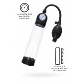 Прозрачная механическая помпа Roald с манометром - Sexus - в Таганроге купить с доставкой