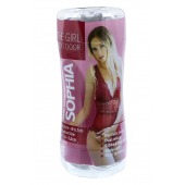 Прозрачный двусторонний мастурбатор Sophia - вагина и анус - Dream Toys - в Таганроге купить с доставкой