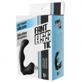Черный вибромассажер простаты FantASStic Vibrating Prostate Massager - 11,3 см. - Dream Toys - в Таганроге купить с доставкой