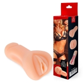 Телесный реалистичный мастурбатор в виде вагины - Bior toys - в Таганроге купить с доставкой