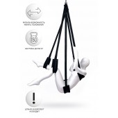 Черные секс-качели Anonymo №0503 - ToyFa - купить с доставкой в Таганроге