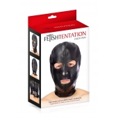 Маска-шлем с прорезями для глаз и рта - Fetish Tentation - купить с доставкой в Таганроге