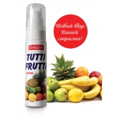 Гель-смазка Tutti-frutti со вкусом тропических фруктов - 30 гр. - Биоритм - купить с доставкой в Таганроге