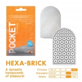 Карманный мастурбатор HEXA-BRICK - Tenga - в Таганроге купить с доставкой