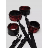Изысканный набор фиксаций на кровати Reversible Under Mattress Restraint Set - Fifty Shades of Grey - купить с доставкой в Таганроге