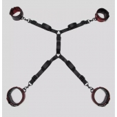 Изысканный набор фиксаций на кровати Reversible Under Mattress Restraint Set - Fifty Shades of Grey - купить с доставкой в Таганроге