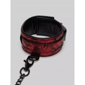 Красно-черные оковы Reversible Faux Leather Ankle Cuffs - Fifty Shades of Grey - купить с доставкой в Таганроге