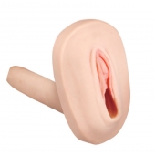 Мастурбатор-вагина с вибрацией и выносным пультом управления REALSTUFF SMOOTH   BALD - Dream Toys - в Таганроге купить с доставкой