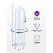Презервативы MY.SIZE размер 69 - 3 шт. - My.Size - купить с доставкой в Таганроге