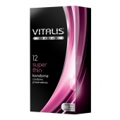 Ультратонкие презервативы VITALIS PREMIUM super thin - 12 шт. - Vitalis - купить с доставкой в Таганроге