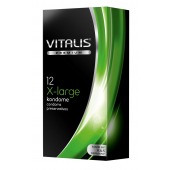 Презервативы увеличенного размера VITALIS PREMIUM x-large - 12 шт. - Vitalis - купить с доставкой в Таганроге