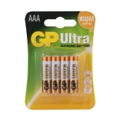 Батарейки алкалиновые GP Ultra Alkaline 24А AАA/LR03 - 4 шт. - Элементы питания - купить с доставкой в Таганроге