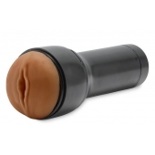 Коричневый мастурбатор-вагина Feel Stroker - Kiiroo - в Таганроге купить с доставкой