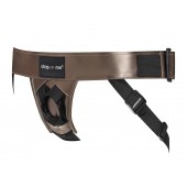 Бронзовый пояс для насадок Curious Harness - Strap-on-me - купить с доставкой в Таганроге