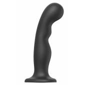 Черная насадка Strap-On-Me Dildo Plug P G size XXL - Strap-on-me - купить с доставкой в Таганроге