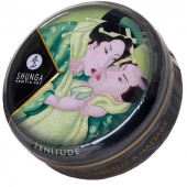 Массажная свеча Exotic Green Tea с ароматом зелёного чая - 30 мл. - Shunga - купить с доставкой в Таганроге