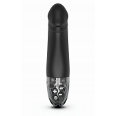 Черный вибратор с электростимуляцией Real Deal Neal - 16,5 см. - MyStim - купить с доставкой в Таганроге