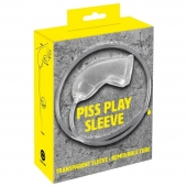 Прозрачная насадка на пенис Piss Play Sleeve для игр с мочеиспусканием - Orion - купить с доставкой в Таганроге