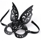 Черная ажурная маска  Зайка  с ушками - Crazy Handmade - купить с доставкой в Таганроге Черная ажурная маска  Зайка  с ушками - Crazy Handmade - купить с доставкой в Таганроге