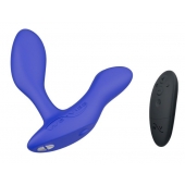 Синий анальный вибратор We-Vibe Vector+ - We-vibe - в Таганроге купить с доставкой