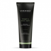 Массажный легкий крем WICKED Sage plus Sea Salt - 120 мл. - Wicked - купить с доставкой в Таганроге