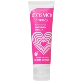 Возбуждающий гель на водно-силиконовой основе Cosmo Vibro с ароматом земляники - 50 гр. - Биоритм - купить с доставкой в Таганроге