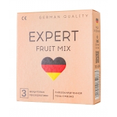 Ароматизированные презервативы EXPERT Fruit Mix - 3 шт. - Expert - купить с доставкой в Таганроге