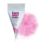 Съедобное согревающее массажное масло Love Me Tender Cotton Candy с ароматом сладкой ваты - 10 мл. - Love to Love - купить с доставкой в Таганроге