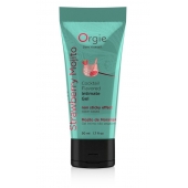 Съедобный интимный гель Orgie Lube Tube Cocktail Strawberry Mojito - 50 мл. - ORGIE - купить с доставкой в Таганроге