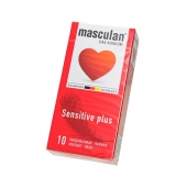 Презервативы Masculan Sensitive plus - 10 шт. - Masculan - купить с доставкой в Таганроге