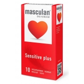 Презервативы Masculan Sensitive plus - 10 шт. - Masculan - купить с доставкой в Таганроге