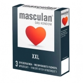 Презервативы увеличенного размера Masculan XXL - 3 шт. - Masculan - купить с доставкой в Таганроге
