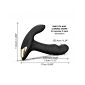 Черный вибромассажер простаты Multi P-Joy с 3 моторами - Dorcel - в Таганроге купить с доставкой
