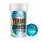 Интимный гель Termo Shock Hot Ball с разогревающе-покалывающим эффектом (2 шарика по 3 гр.) - HotFlowers - купить с доставкой в Таганроге