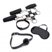 Набор для фиксации из 7 предметов Hogtie   Ball Gag Kit - Lux Fetish - купить с доставкой в Таганроге