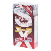 Ароматизированные презервативы Sagami Xtreme COLA - 10 шт. - Sagami - купить с доставкой в Таганроге