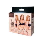 Набор из 3 мастурбаторов The Girl Next Door Tina - Dream Toys - в Таганроге купить с доставкой