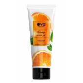 Лубрикант на водной основе OYO Aroma Gel Orange с ароматом апельсина - 75 мл. - OYO - купить с доставкой в Таганроге