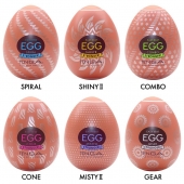 Набор из 6 мастурбаторов-яиц Tenga Egg Variety Pack V - Tenga - в Таганроге купить с доставкой