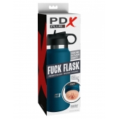 Мастурбатор-вагина в синей колбе F*ck Flask - Pipedream - в Таганроге купить с доставкой