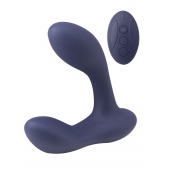 Синий массажер простаты с двумя моторами P-Bliss - Lola Games - в Таганроге купить с доставкой