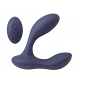 Синий массажер простаты с двумя моторами P-Bliss - Lola Games - в Таганроге купить с доставкой