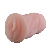 Телесный мастурбатор-вагина с углублениями под пальцы - Sitabella - в Таганроге купить с доставкой