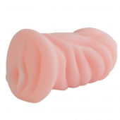 Телесный мастурбатор-вагина с углублениями под пальцы - Sitabella - в Таганроге купить с доставкой