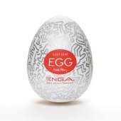 Мастурбатор-яйцо Keith Haring EGG PARTY - Tenga - в Таганроге купить с доставкой