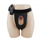 Полый вибрострапон на регулируемых трусиках Draven - 17,5 см. - Baile - купить с доставкой в Таганроге