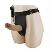 Полый вибрострапон на регулируемых трусиках Draven - 17,5 см. - Baile - купить с доставкой в Таганроге